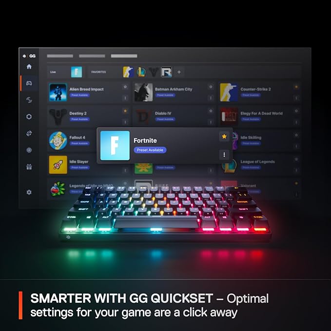 SteelSeries Apex Pro Mini Gen 3 OmniPoint 3.0 HyperMagnetic Switches — - Image 5