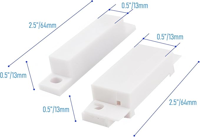 5Pcs Magnetic Reed Switch Wired Surface Mount Normally Open NO Contact Sensor - Image 2