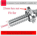 Lamoutor 2Pcs Anti-Slip Hex Nut Collar Screw - Image 2