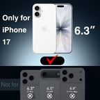 GIN FOXI Battery Case for iPhone 17, Charging Case Charger 8500mAh Ultra-Slim - Image 2