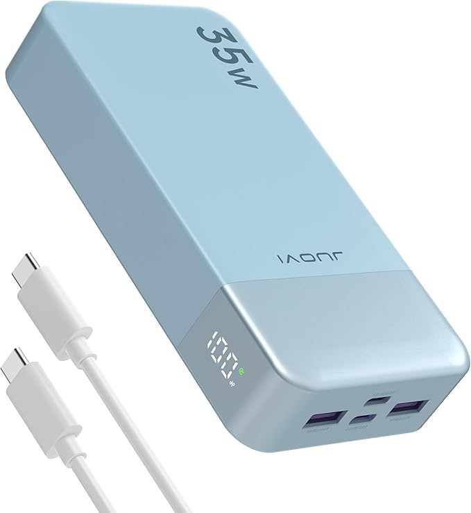 20000mAh Power Bank Portable Charger, 35W PD 3.0 QC 4.0 Fast Charging Phone by JUOVI