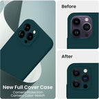 FireNova for iPhone 14 Pro Case, Silicone Upgraded Phone Case with, Soft - Image 3