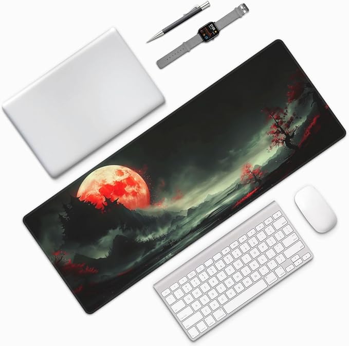 Extended Gaming Mouse Pad, Large Desk Mat XL Anime Mouse Pad Waterproof - Image 9