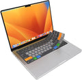 JCPal MacOS Shortcut Guide Keyboard Cover by JCPAL
