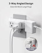 TROND Multi Plug Outlet Extender 2 Pack - Image 3