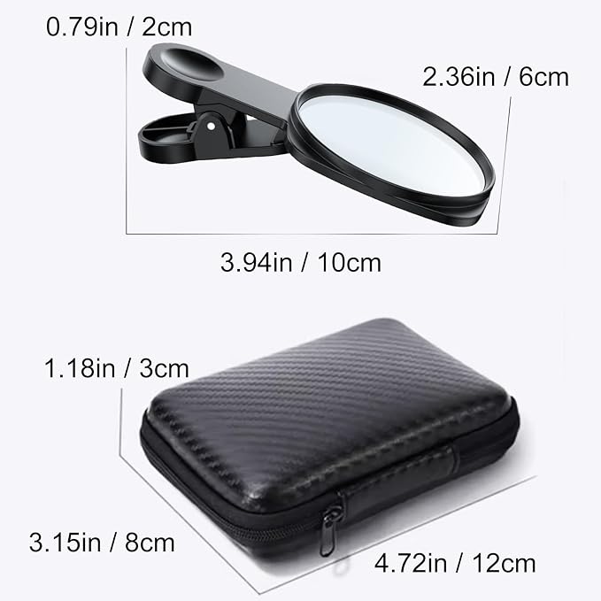 WOWNOVA Clip Selfie Mirror for Phone Back Camera - Image 6