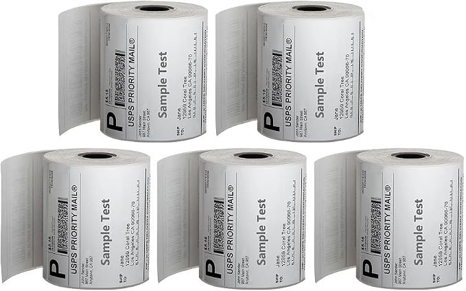 FungLam Thermal Labels 4x6 Direct Thermal Shipping Labels, 20 Rolls - Image 8