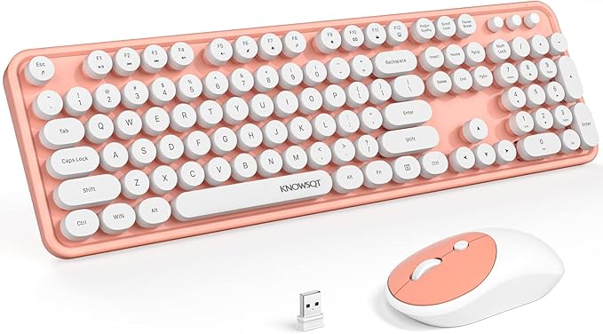 KNOWSQT Wireless Keyboard and Mouse Combo by KNOWSQTKeyboardMouse