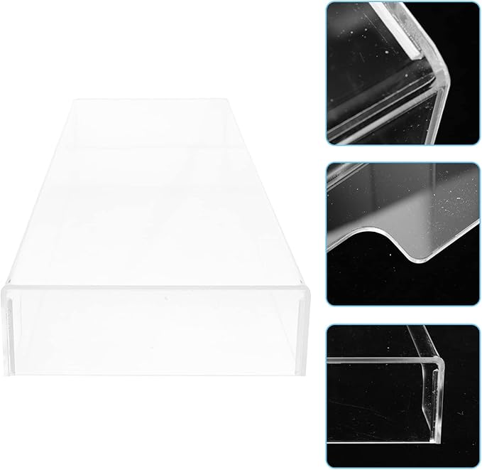 DOITOOL Clear Acrylic Keyboard Cover Protector -Cat, Desktop Keyboard Protector - Image 9