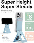MOFT Phone Tripod Wallet for iPhone, Mulit-Angles, Lightweight Phone Stand - Image 6