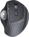 ProtoArc Wireless Trackball Mouse, EM01 NL Ergonomic Bluetooth Rollerball Thumb by ProtoArc