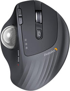 ProtoArc Wireless Trackball Mouse, EM01 NL Ergonomic Bluetooth Rollerball Thumb by ProtoArc