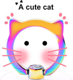 Cat Phone Ring Holder Grip- EI Sonador Transparent Cell Phone Ring Stand Holder - Image 2