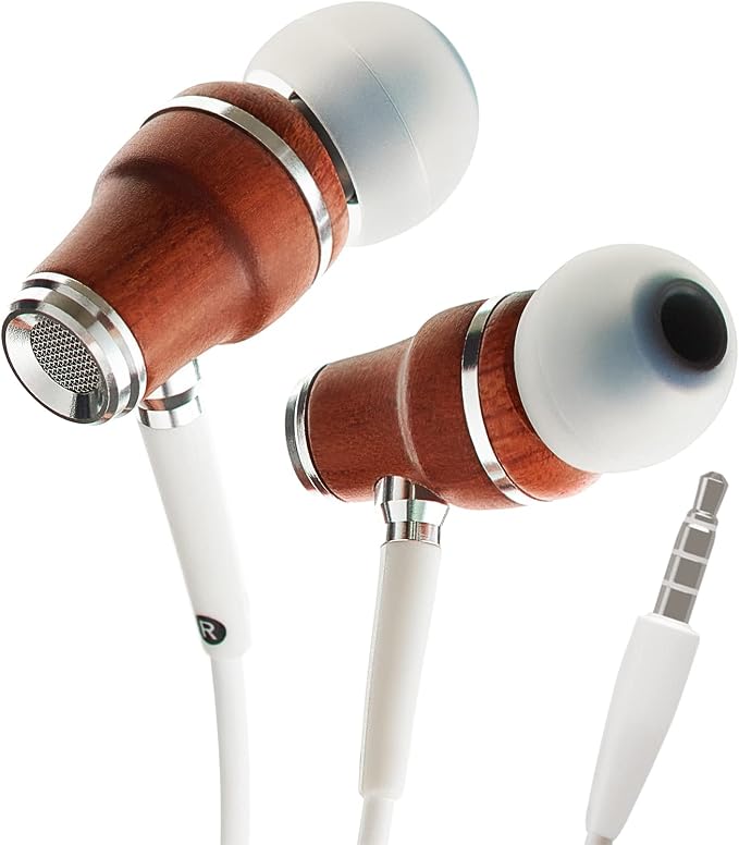 Symphonized Wired Earbuds with Microphone 3.5mm — Noise Isolating Headphones by Symphonized