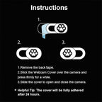 Webcam Cover Slide 6 Packs Ultra-Thin Camera Covers - Image 5