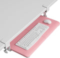 BONTEC KMT01 Under Desk Keyboard Tray, Pull-Out Keyboard & Mouse Platform by BONTEC