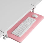 BONTEC KMT01 Under Desk Keyboard Tray, Pull-Out Keyboard & Mouse Platform by BONTEC