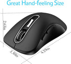 memzuoix 2.4G Wireless Mouse, 1400 DPI Computer Mouse - Image 7