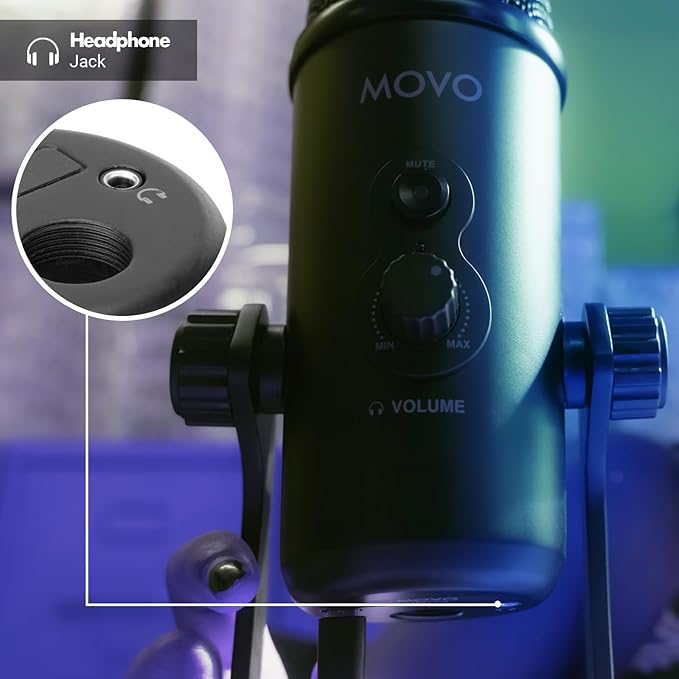 Movo UM700 Computer Condenser USB Gaming Mic - Image 5