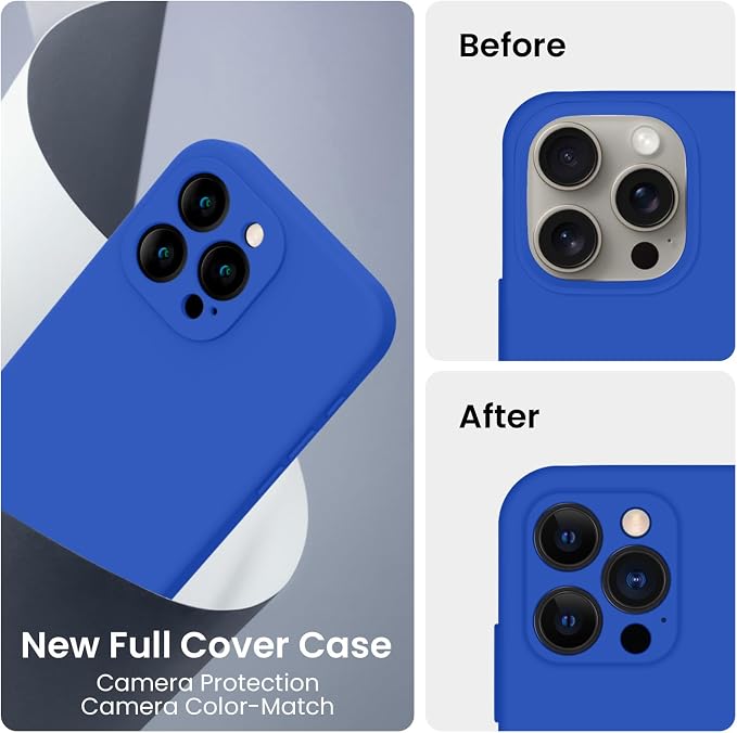 FireNova Designed for iPhone 15 Pro Case, Silicone Upgraded Phone Case with - Image 3