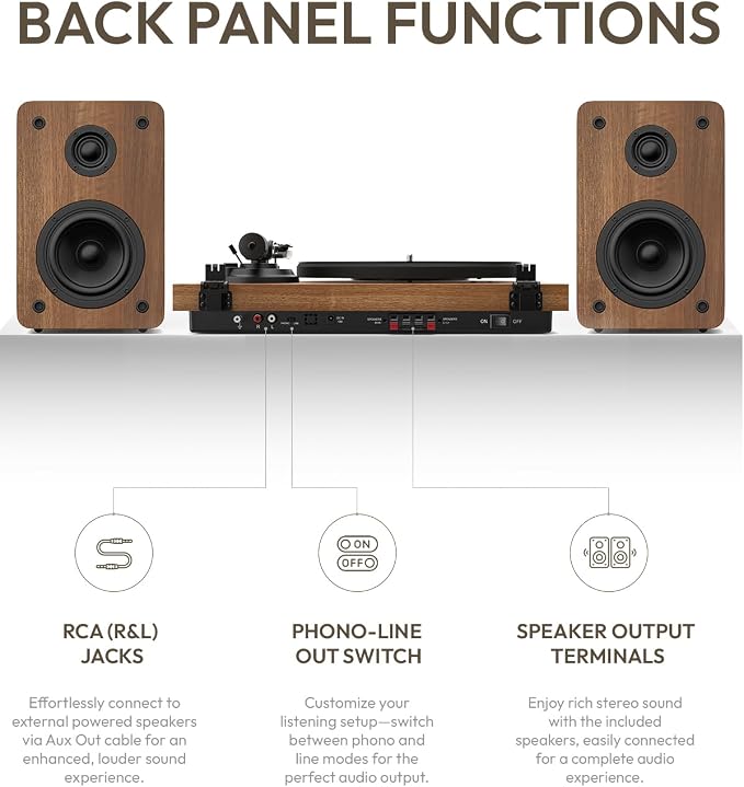SoulBox S1 Vinyl Record Player - Image 7