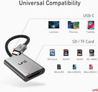 uni USB C SD Card Reader, Sturdy Micro SD Card Adapter, High-Speed USB Type C - Image 9