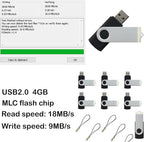 lcwamy 4GB Flash Drives 100 Pack USB Drives Bulk USB Flash Drive 100 Pack Flash - Image 2