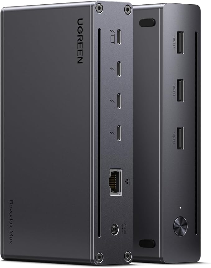 UGREEN Revodok Max 208 Thunderbolt 4 Dock 8-in-1 40Gbps TB4 Hub 3 x TB 4 Dual by UGREEN