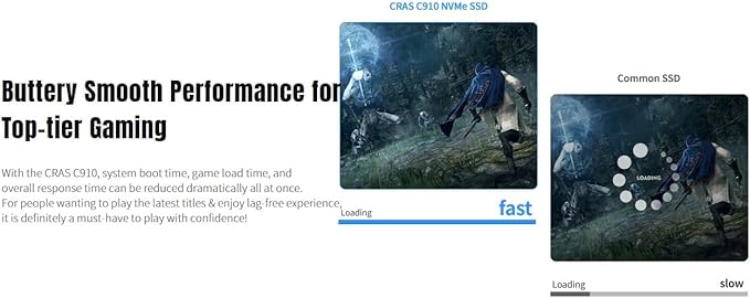 KLEVV CRAS C910 1TB M.2 2280 NVMe PCIe Gen4x4 Laptop & Desktop Internal SSD - Image 5