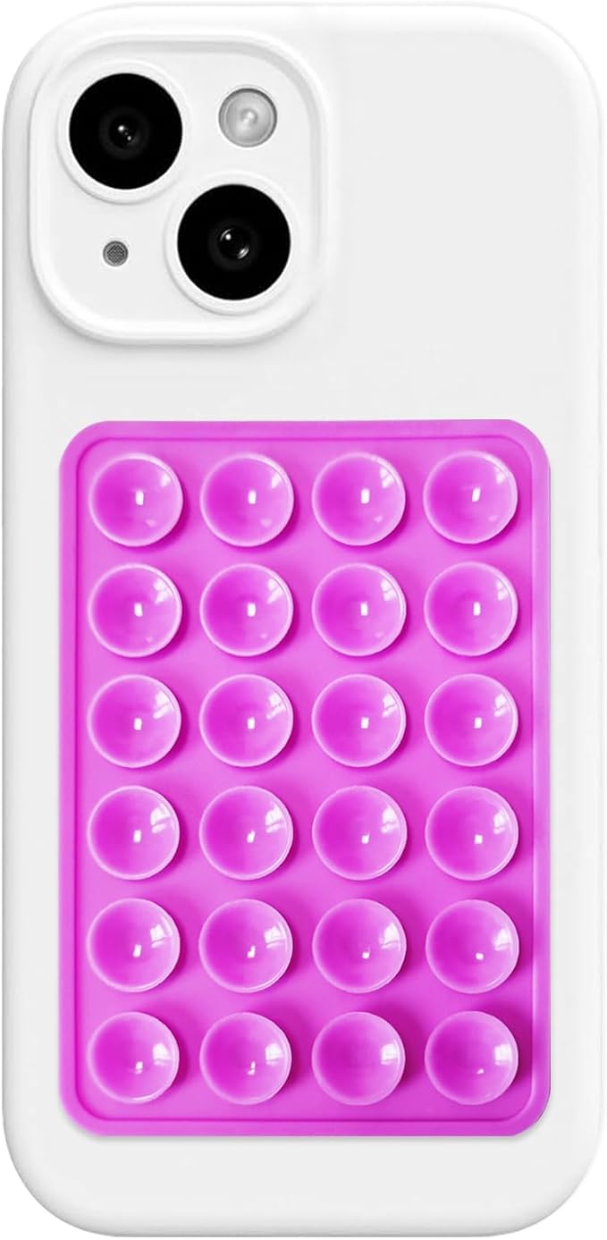 AZXYI Silicone Suction Phone Case Mount, Silicon Adhesive Suction Cup Phone by AZXYI