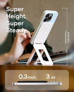MOFT Phone Stand, Magnetic Phone Tripod Stand Stain-Resistant MOVAS Leather & - Image 2