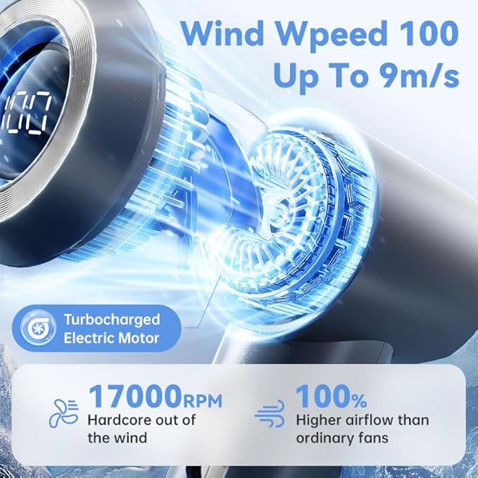 Portable Fan For Travel Mini: Small Pocket Handheld Personal Rechargeable - Image 2