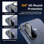 Camera Lens Protector for iPhone 16 6.1" / iPhone 16 plus 6.7", 9H Tempered - Image 2