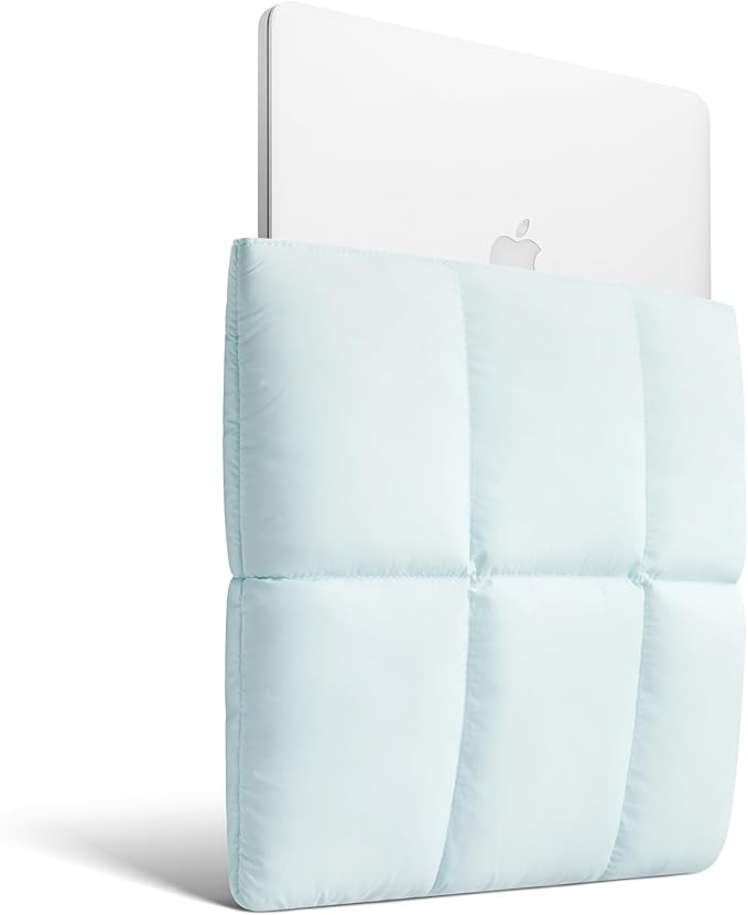 Comfyable Puffy Laptop Sleeve 15 Inch 16 Inch, Quilted Puffer Laptop Carrying - Image 3