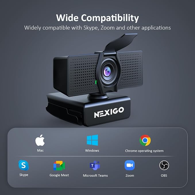 NexiGo N60 Pro 1080P Webcam - Image 8