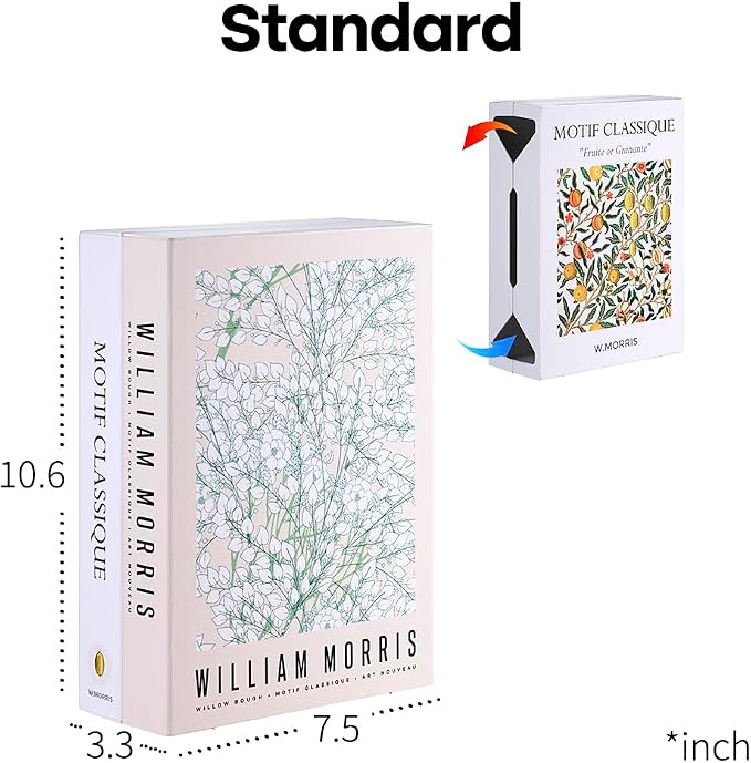 Book Shape Decorative Cable Management Box - Image 3
