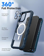 seacosmo for iPhone 16 Pro Case, Full Body Bumper - Image 3