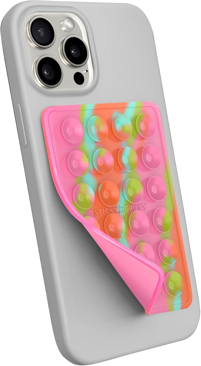 Suction Phone Case Mount, Sillicon Adhesive Phone Accessory by StickyGrippy