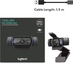 Logitech C920S HD Pro Webcam, Full HD 1080p/30fps Video Calling, Light - Image 10