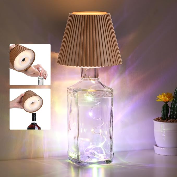 WILIT Wireless Bottle Lamp Shades by WILIT