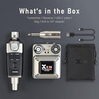 Xvive U45 Wireless in Ear Monitor System 5.8ghz IEM System Transmitter and - Image 7