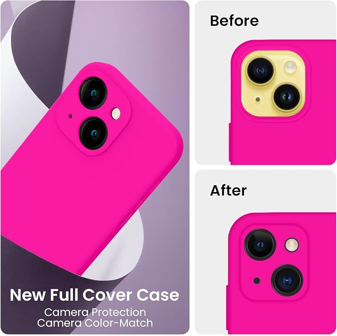 FireNova Designed for iPhone 14 Case, Silicone Upgraded Phone Case with - Image 3