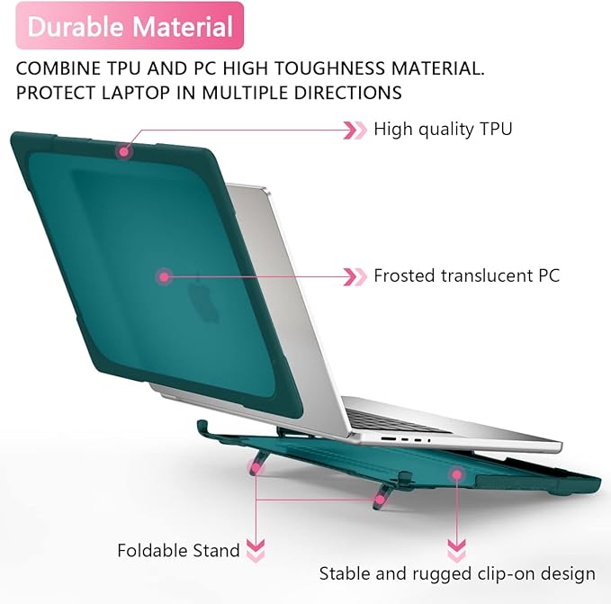 Batianda Compatible with New MacBook Pro 16 inch Case 2024 M4 Chip 2023 2021 - Image 3