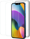 NIMASO for iPhone 13 Mini Screen Protector, 3 Pack HD Clear Tempered Glass by NIMASO