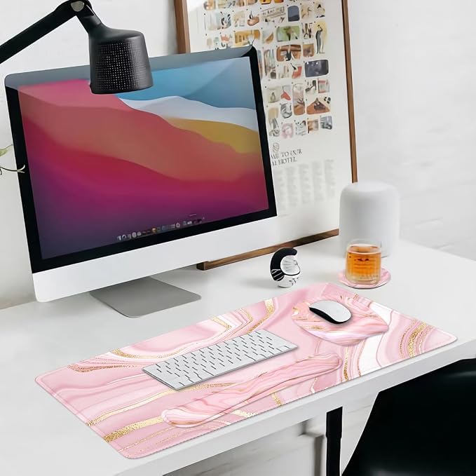 Keyboard Wrist Rest Large Mouse Pad Wrist Support - Image 7