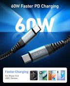 Dasku USB C to USB C Charging Cable - Image 2