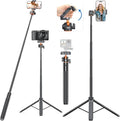VRIG TP16 Camera Tripod, 55 inch Extendable Phone Selfie Stick Camera Tripod by VRIGSelect