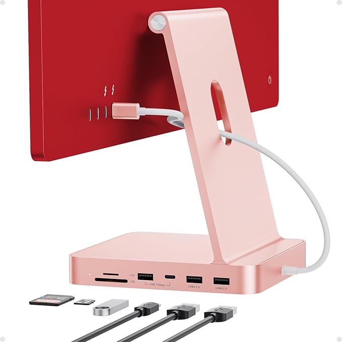 USB C HUB for iMac 24 inch 2021/2023, PULWTOP USB Hub Adapter iMac Accessories by PULWTOP