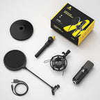 MAONO USB Microphone Kit 192KHZ/24BIT AU-A04T PC Condenser Podcast Streaming - Image 6