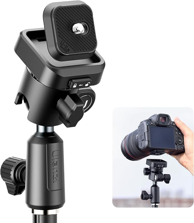 ULANZI TH02 Uka Inverted Ball Head Quick Release Metal Ball Head Camera Mount by ulanzi